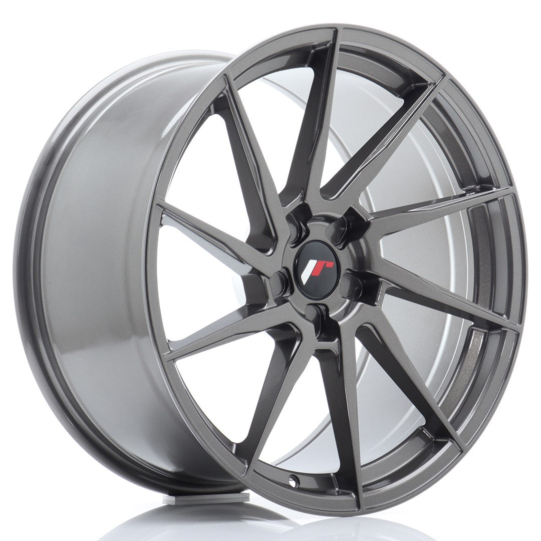 Japan Racing JR Wheels JR36 20x10 ET20-45 CUSTOM PCD Hyper Gray