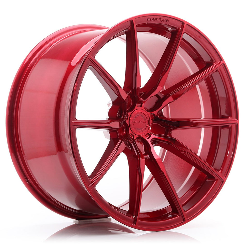 Concaver CVR4 20x10 ET20-48 CUSTOM PCD Candy Red