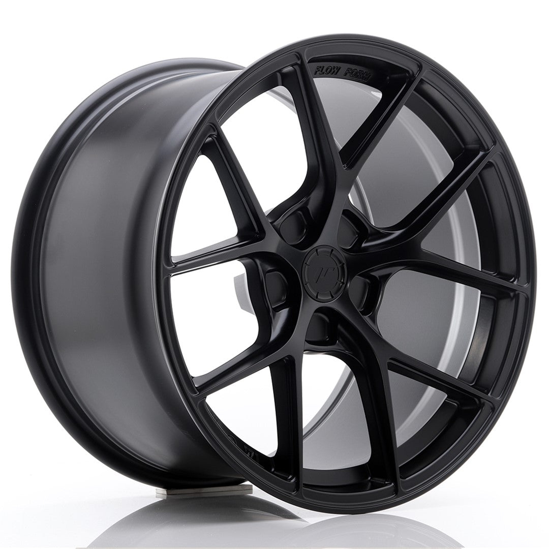 Japan Racing JR Wheels SL-01 18x10.5 ET25-38 CUSTOM PCD Black