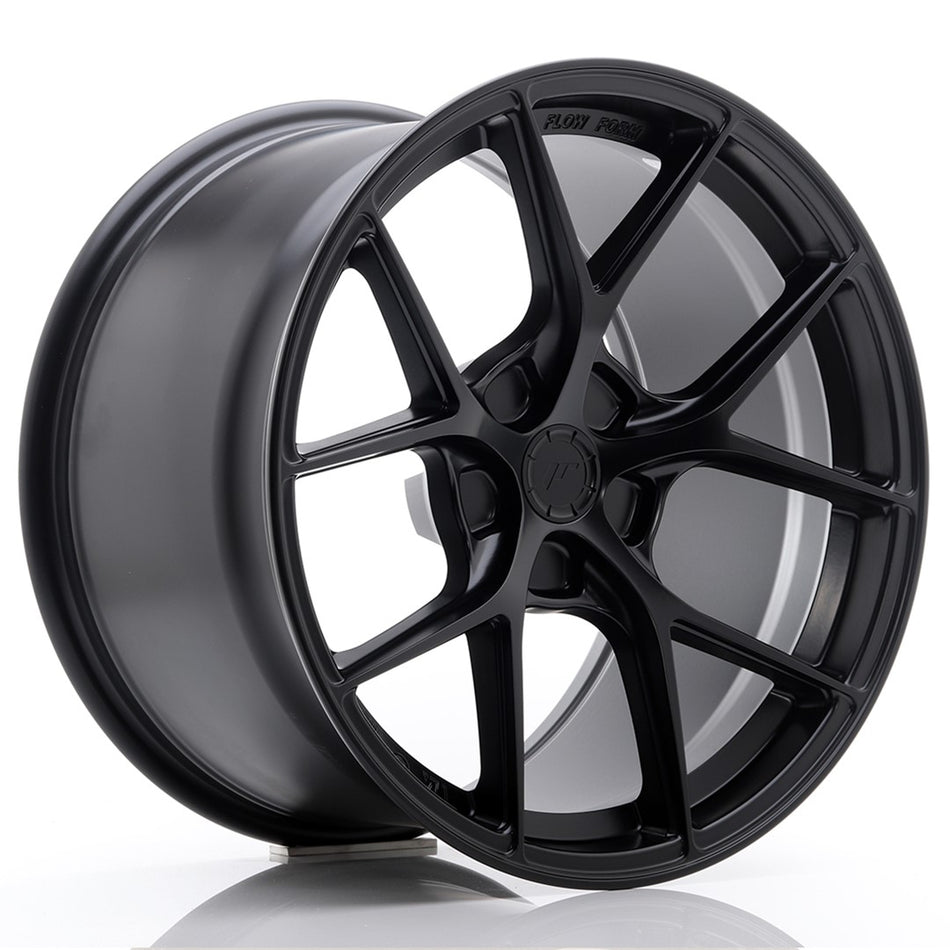 Japan Racing JR Wheels SL-01 18x10.5 ET25-38 CUSTOM PCD Black