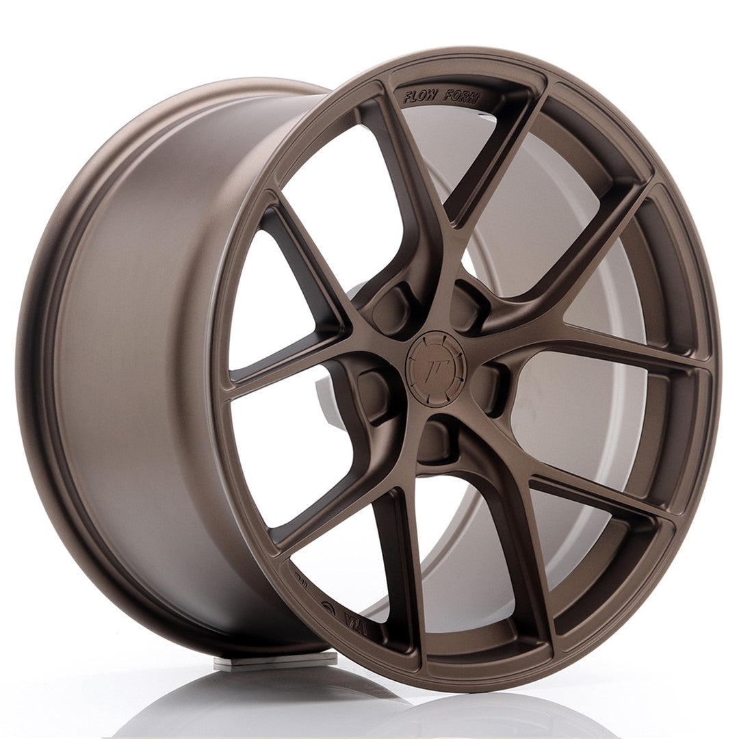 Japan Racing JR Wheels SL-01 18x10.5 ET25-38 CUSTOM PCD Bronze