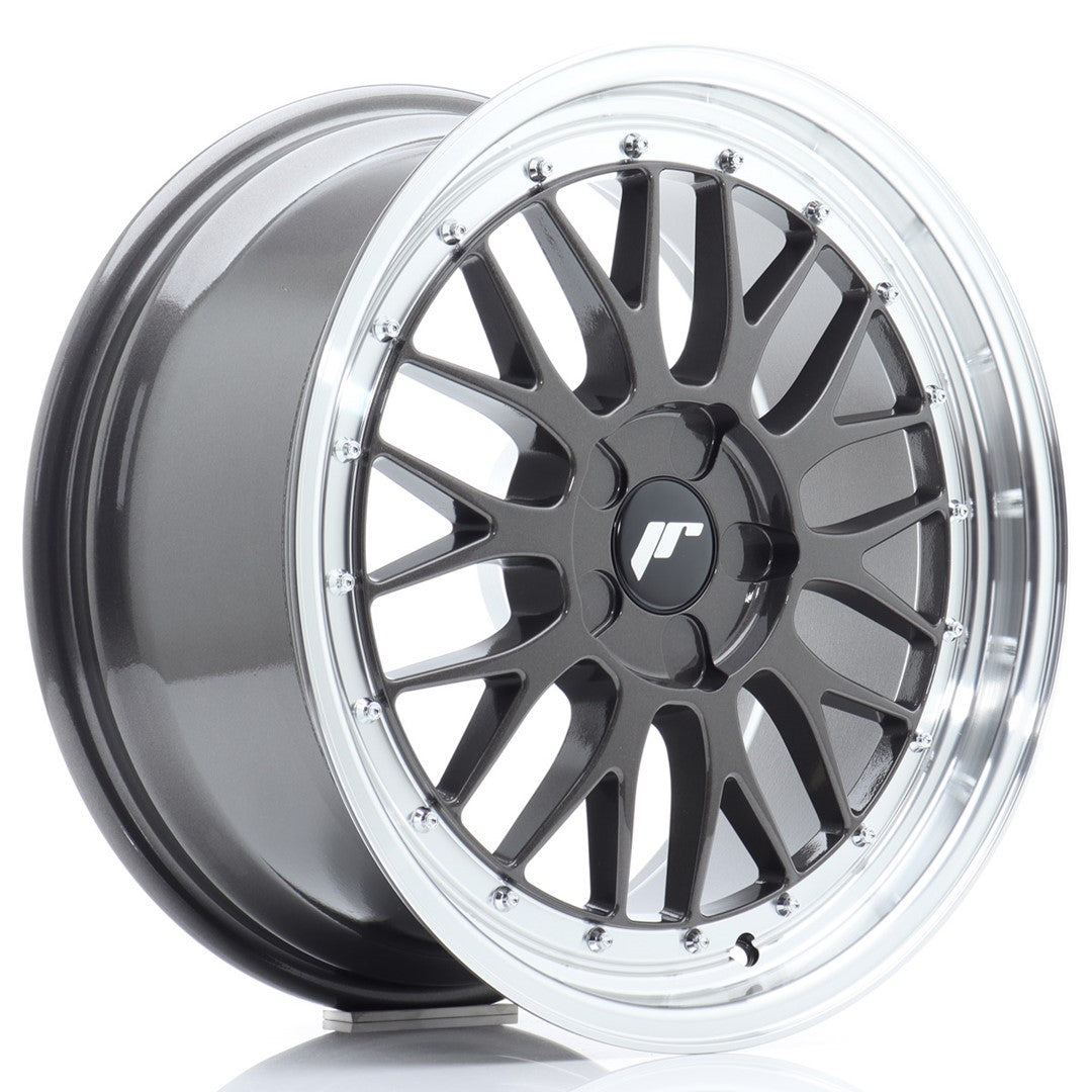 Japan Racing JR Wheels JR23 18x8.5 ET25-48 CUSTOM PCD Hyper Gray