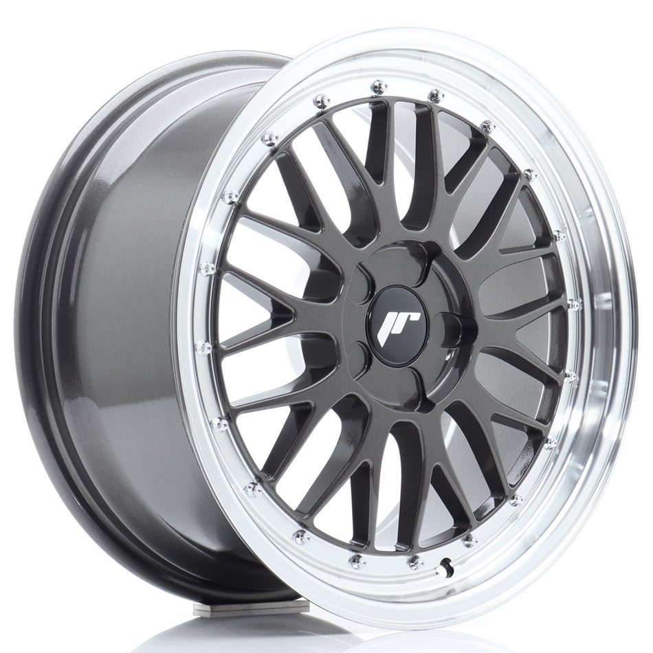 Japan Racing JR Wheels JR23 18x8.5 ET25-48 CUSTOM PCD Hyper Gray