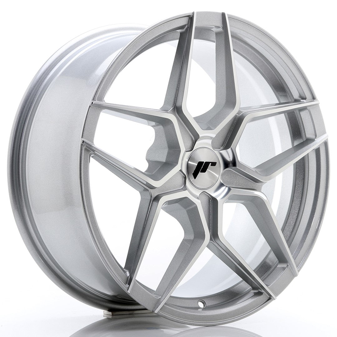 Japan Racing JR Wheels JR34 18x8 ET20-42 CUSTOM PCD Silver