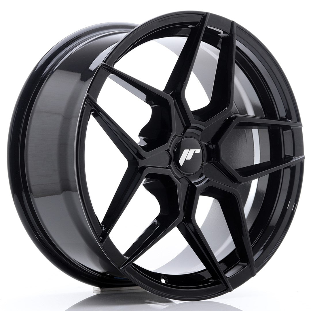 Japan Racing JR Wheels JR34 18x8 ET20-42 CUSTOM PCD Black