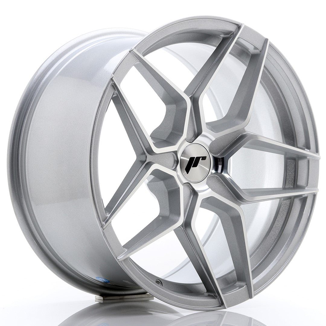 Japan Racing JR Wheels JR34 18x9 ET20-42 CUSTOM PCD Silver