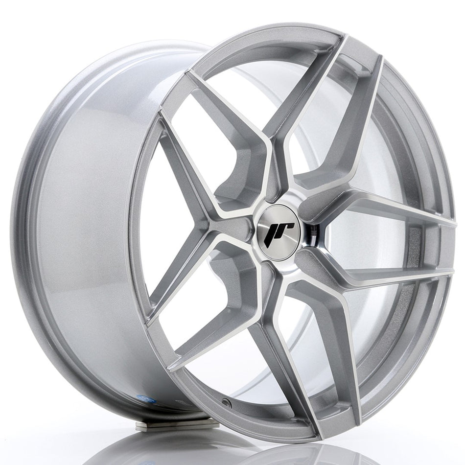 Japan Racing JR Wheels JR34 18x9 ET20-42 CUSTOM PCD Silver