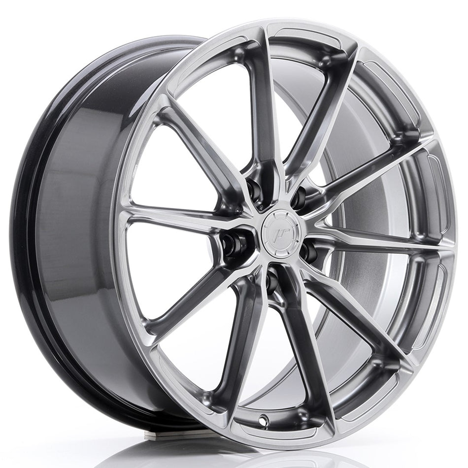Japan Racing JR Wheels JR37 19x8.5 ET35 5x120 Hyper Black