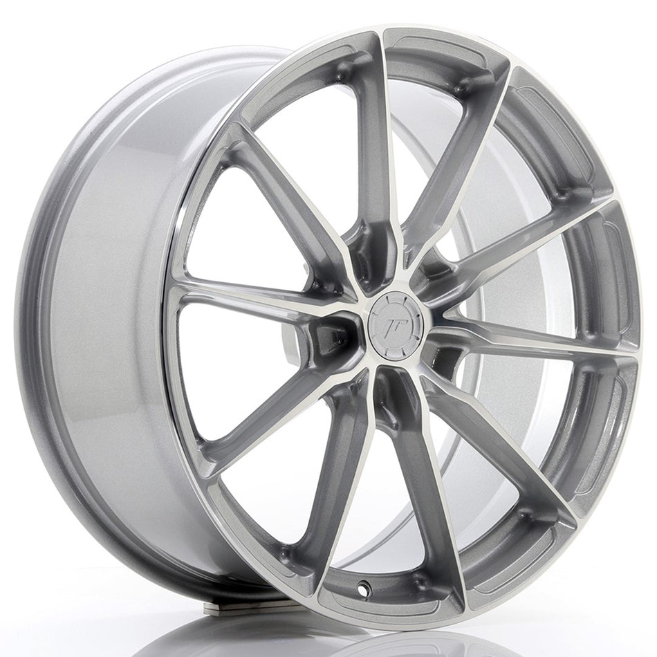 Japan Racing JR Wheels JR37 19x8.5 ET20-45 CUSTOM PCD Silver