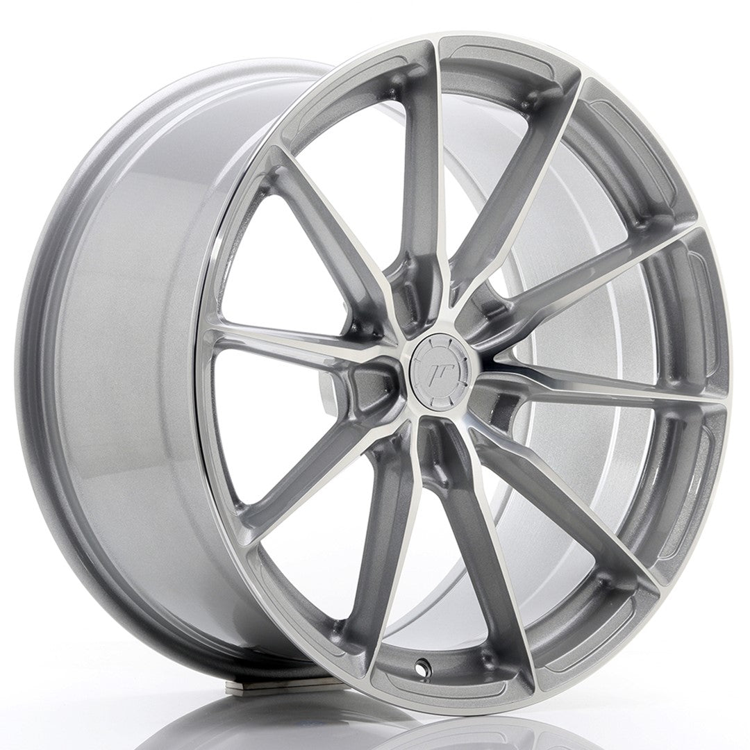 Japan Racing JR Wheels JR37 19x9.5 ET20-45 CUSTOM PCD Silver