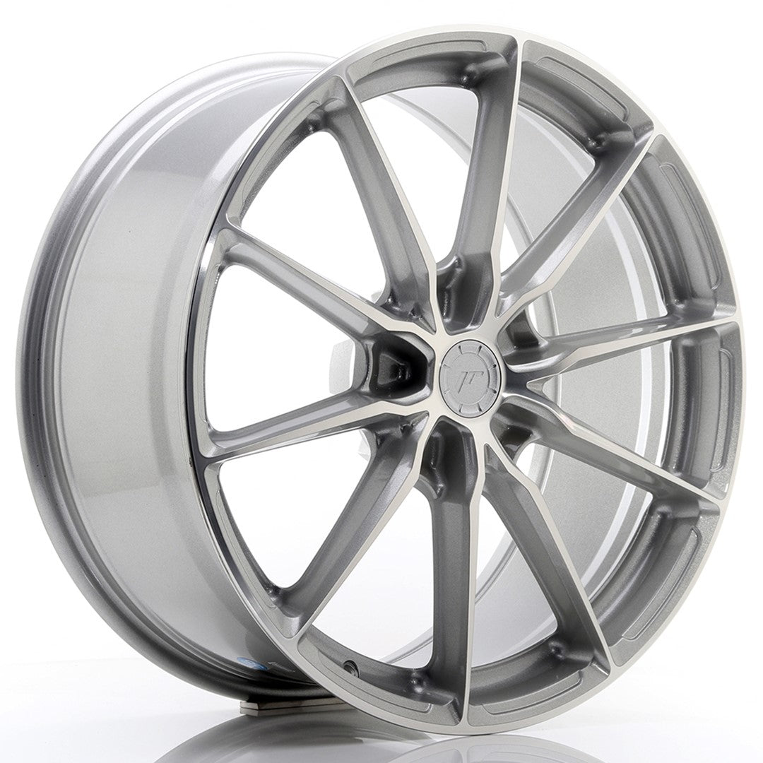 Japan Racing JR Wheels JR37 20x9 ET20-45 CUSTOM PCD Silver