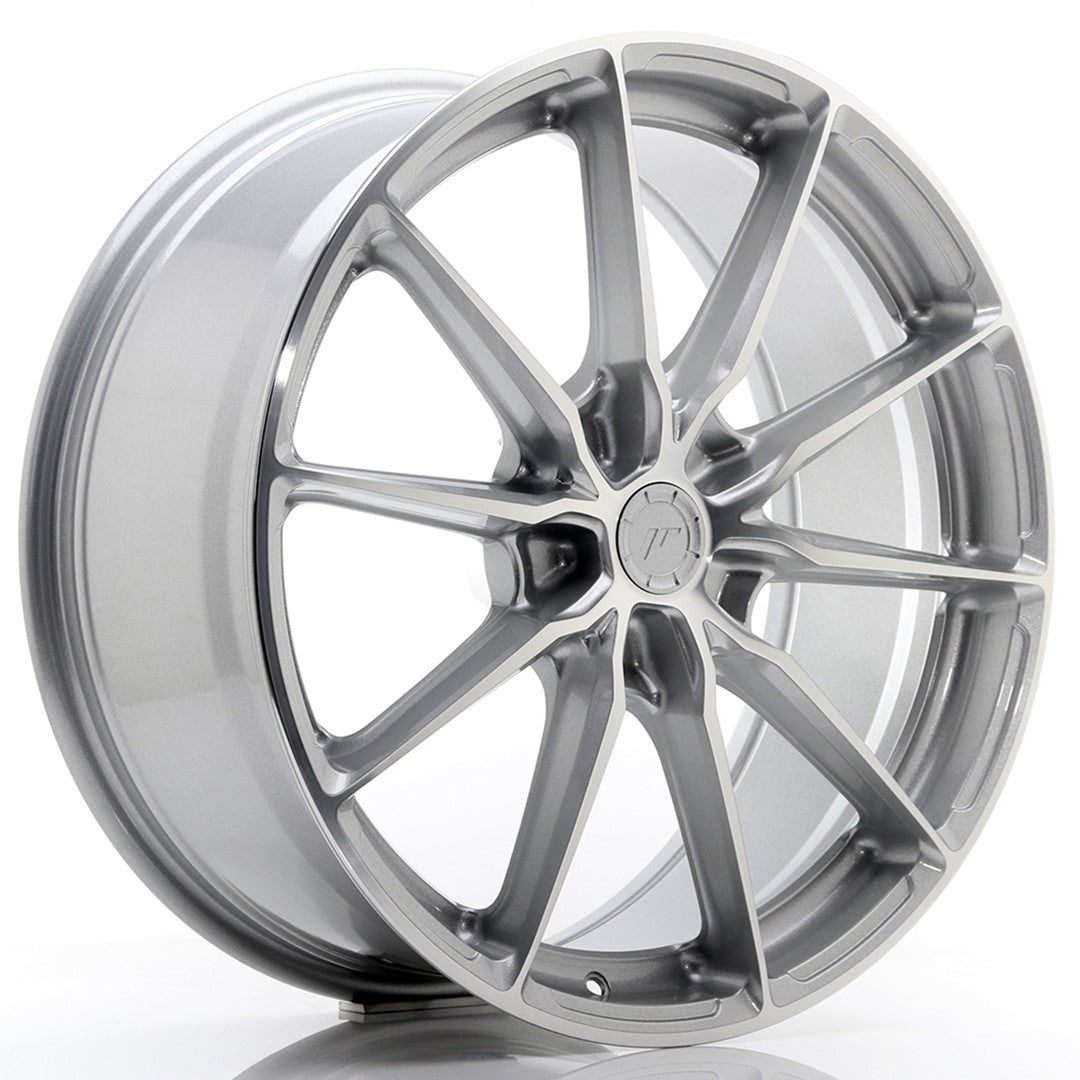 Japan Racing JR Wheels JR37 20x8.5 ET20-45 CUSTOM PCD Silver