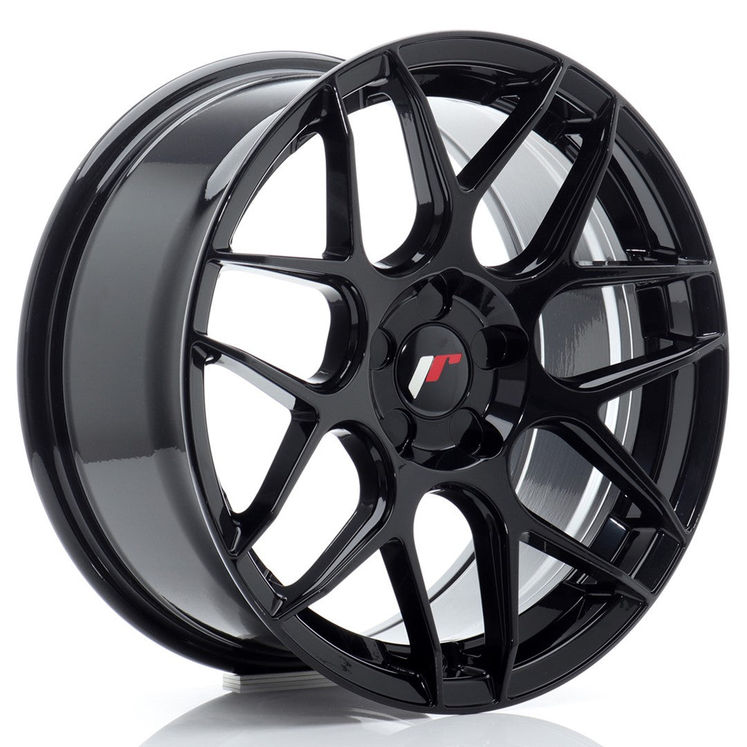 Japan Racing JR Wheels JR18 17x8 ET35 CUSTOM PCD Black