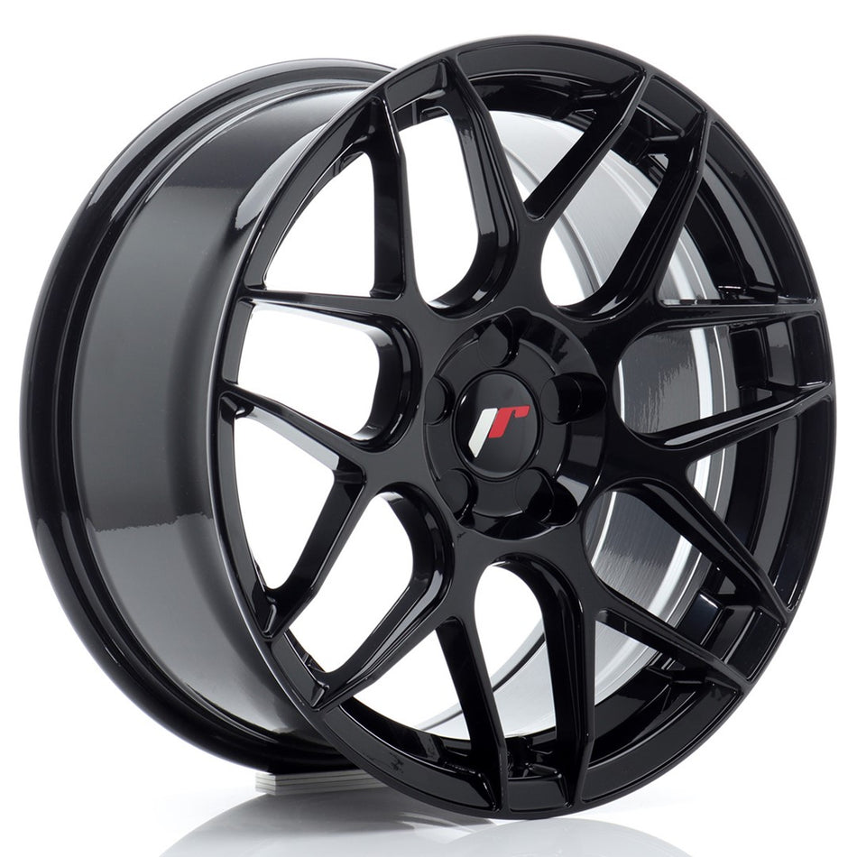 Japan Racing JR Wheels JR18 17x8 ET35 CUSTOM PCD Black