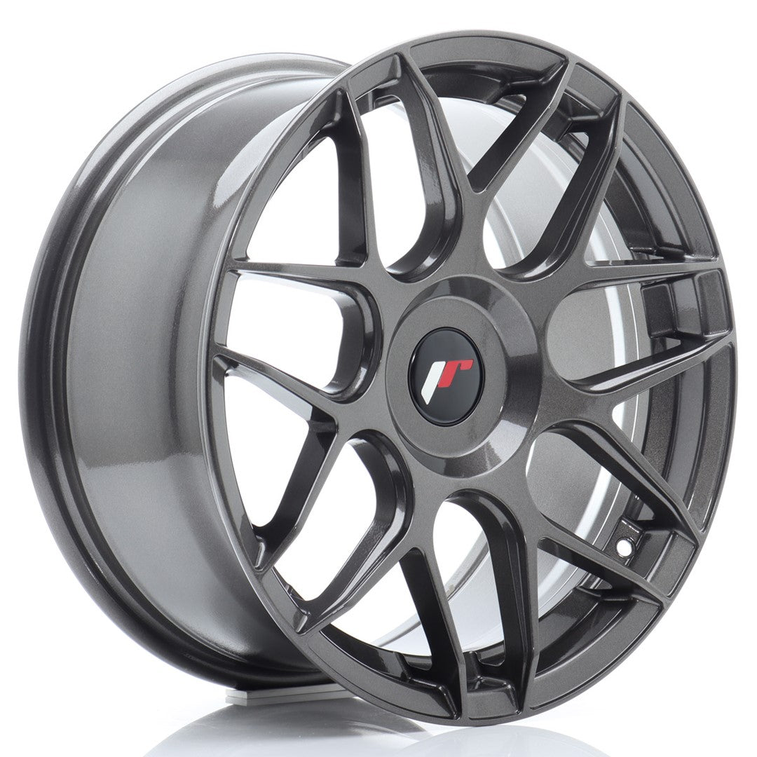 Japan Racing JR Wheels JR18 17x8 ET35 CUSTOM PCD Hyper Gray