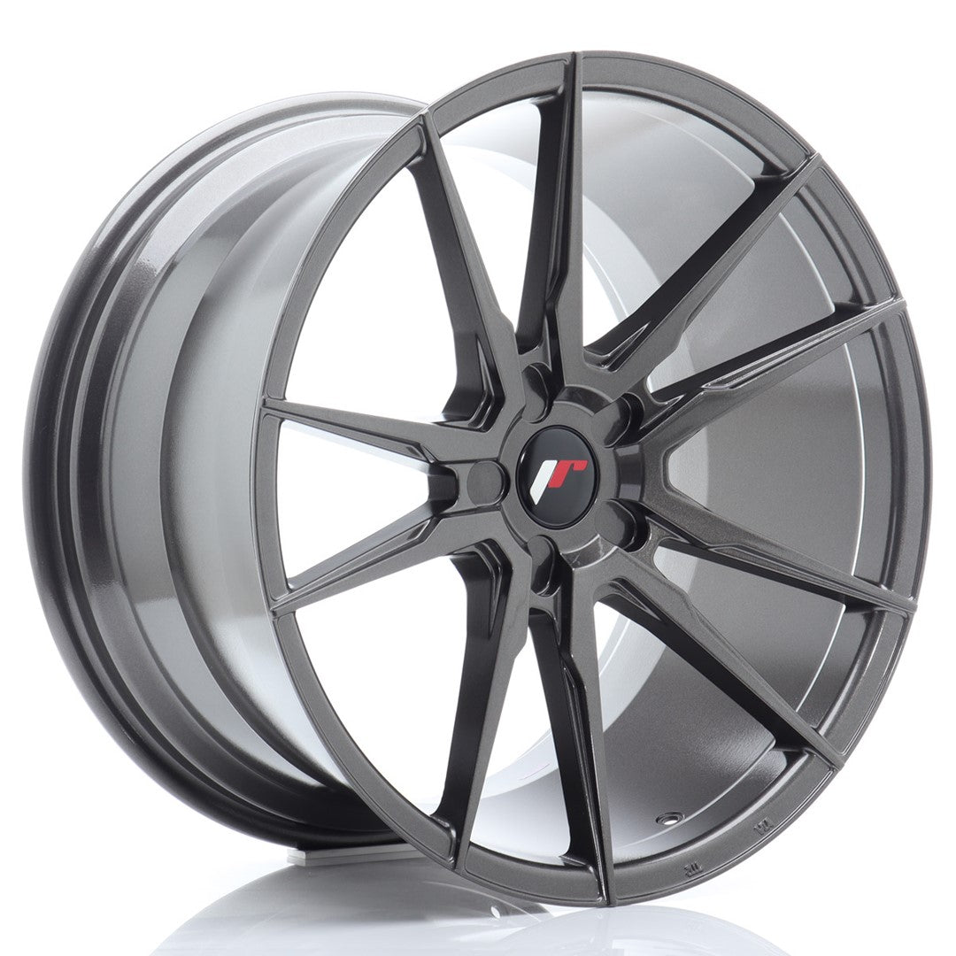 Japan Racing JR Wheels JR21 20x11 ET30-50 CUSTOM PCD Hyper Gray