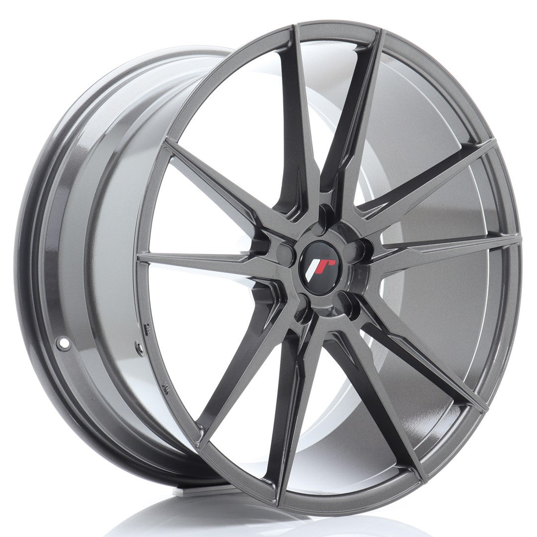 Japan Racing JR Wheels JR21 22x10.5 ET15-52 CUSTOM PCD Hyper Gray
