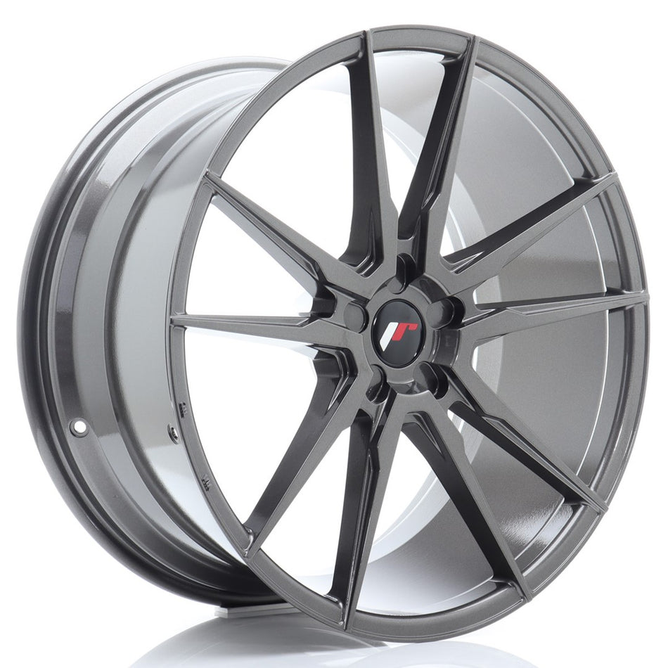 Japan Racing JR Wheels JR21 22x10.5 ET15-52 CUSTOM PCD Hyper Gray