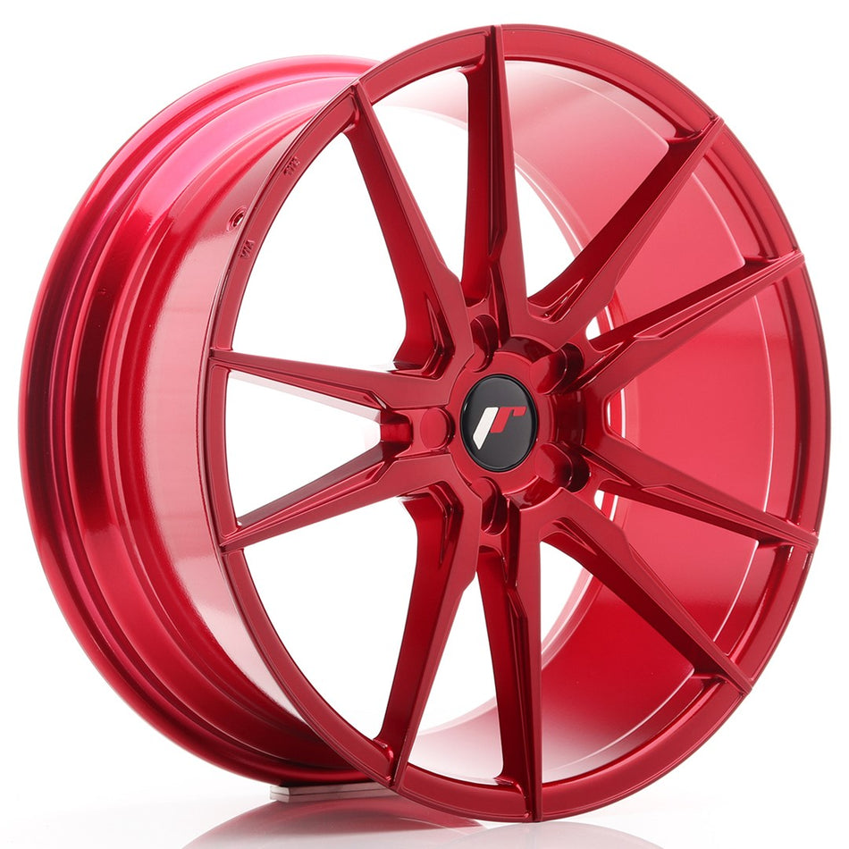 Japan Racing JR Wheels JR21 20x8.5 ET20-40 CUSTOM PCD Red