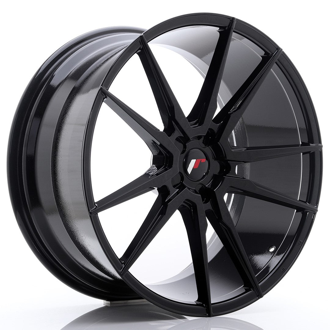 Japan Racing JR Wheels JR21 22x10.5 ET15-52 CUSTOM PCD Black