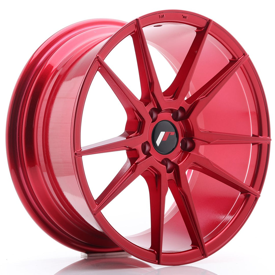 Japan Racing JR Wheels JR21 18x8.5 ET40 5x114.3 Red