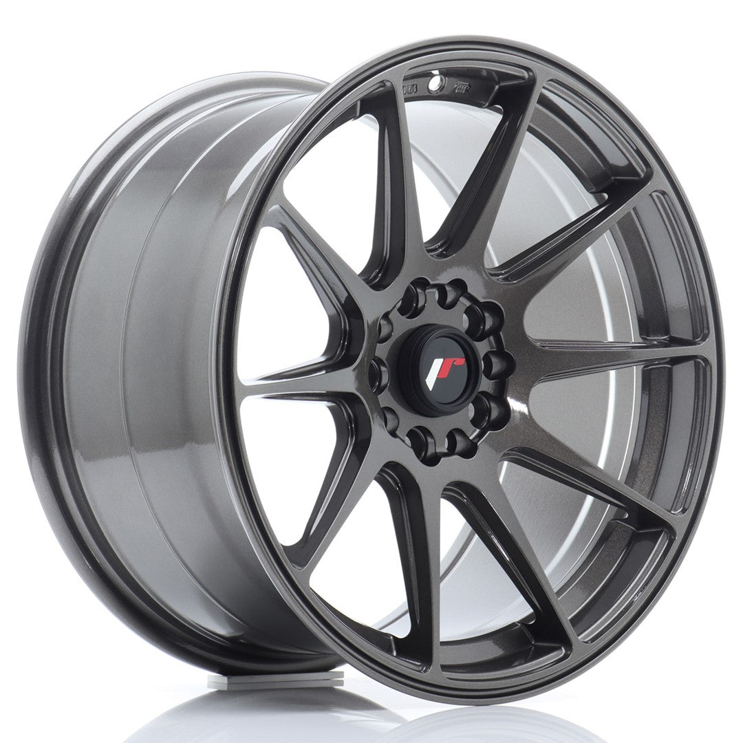 Japan Racing JR Wheels JR11 17x9 ET35 5x100 5x108 Hyper Gray