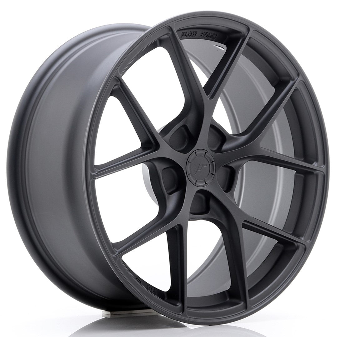 Japan Racing JR Wheels SL-01 18x8 ET20-40 CUSTOM PCD Gun metal
