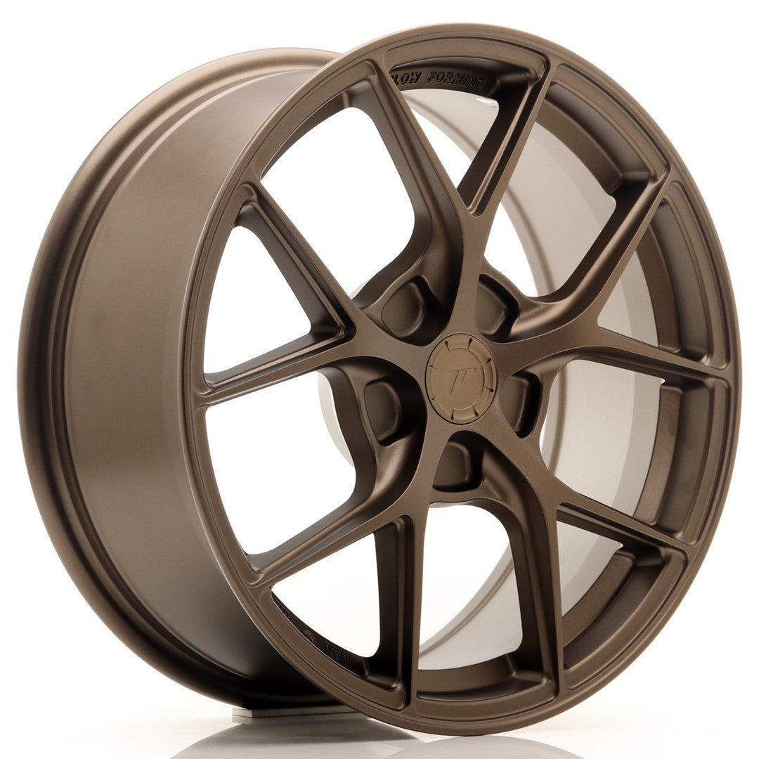 Japan Racing JR Wheels SL-01 17x7 ET20-40 CUSTOM PCD Bronze