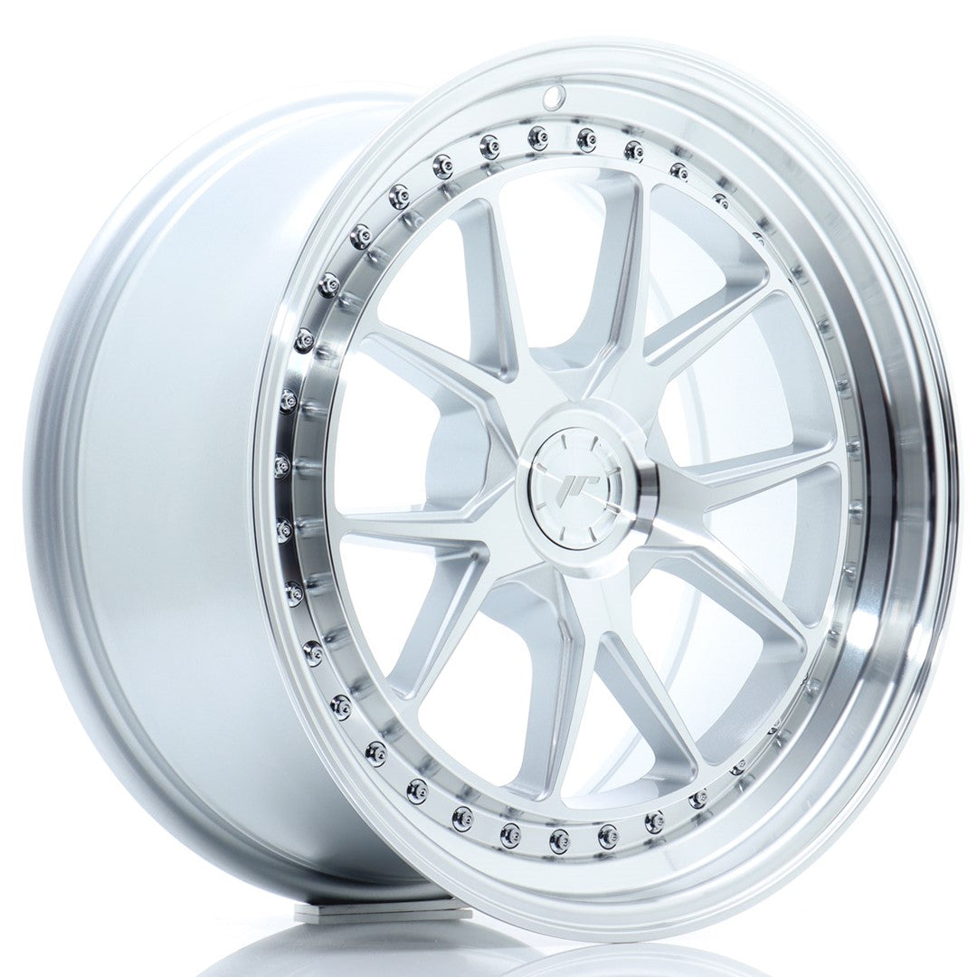 Japan Racing JR Wheels JR39 18x8.5 ET15-35 CUSTOM PCD Silver
