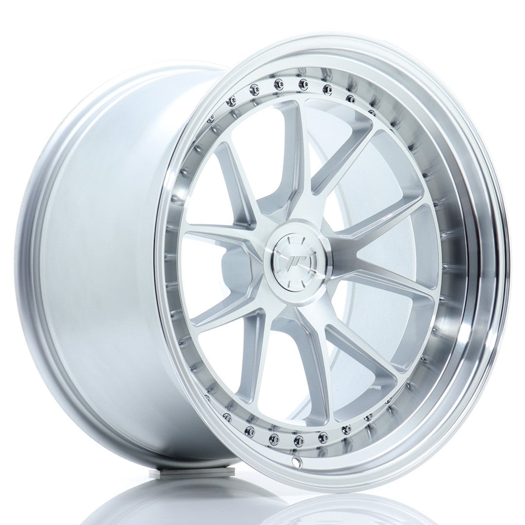 Japan Racing JR Wheels JR39 19x11 ET0-25 CUSTOM PCD Silver