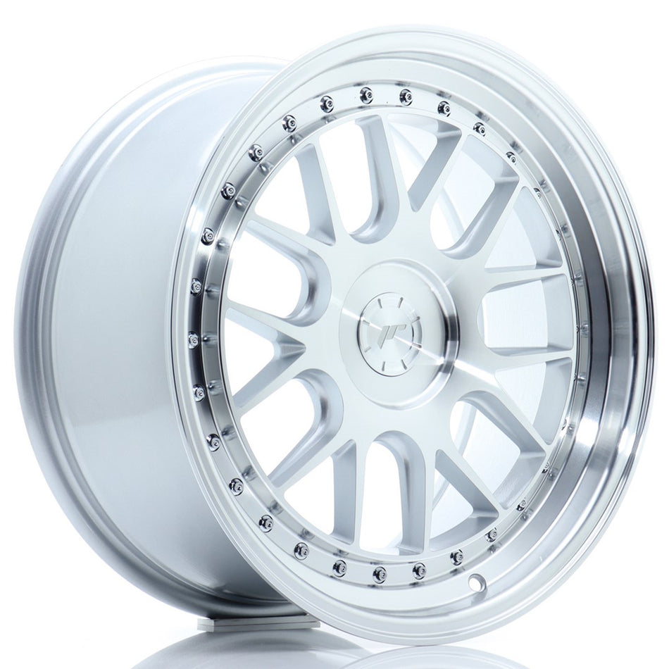 Japan Racing JR Wheels JR40 18x8.5 ET15-35 CUSTOM PCD Silver