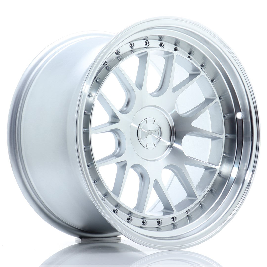 Japan Racing JR Wheels JR40 18x10.5 ET15-22 CUSTOM PCD Silver