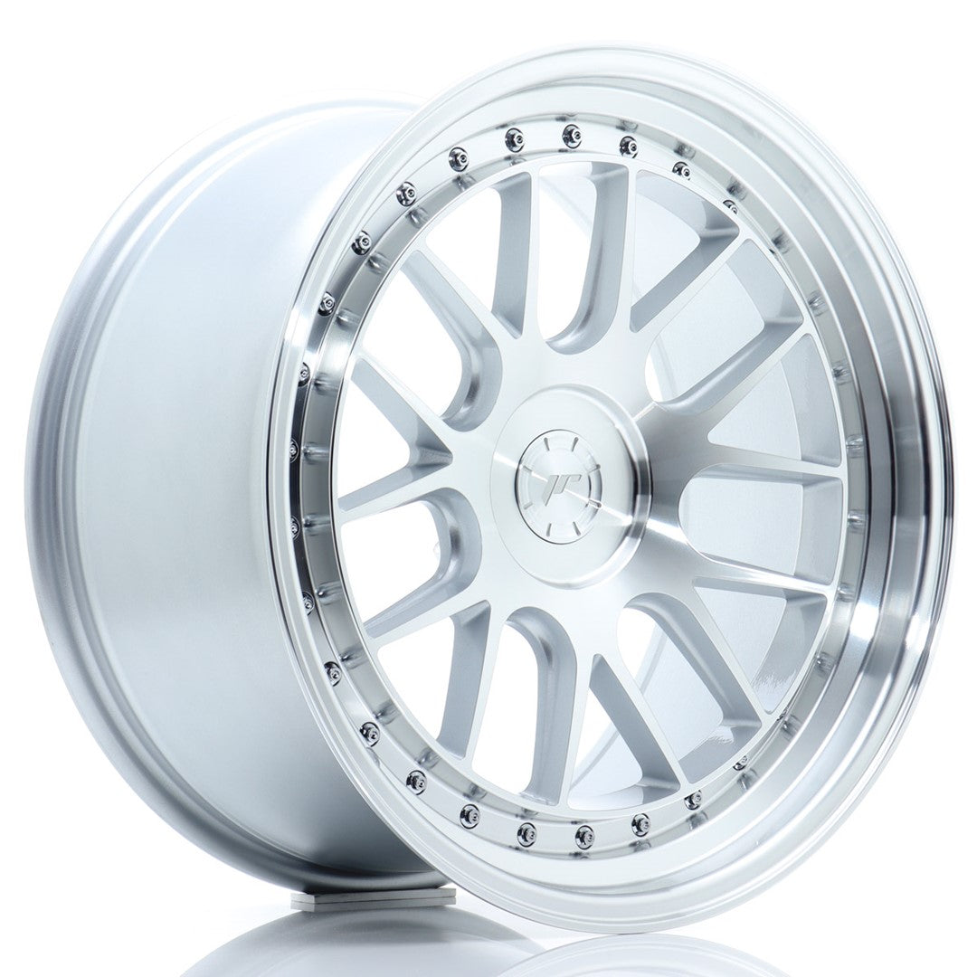 Japan Racing JR Wheels JR40 19x9.5 ET15-30 CUSTOM PCD Silver