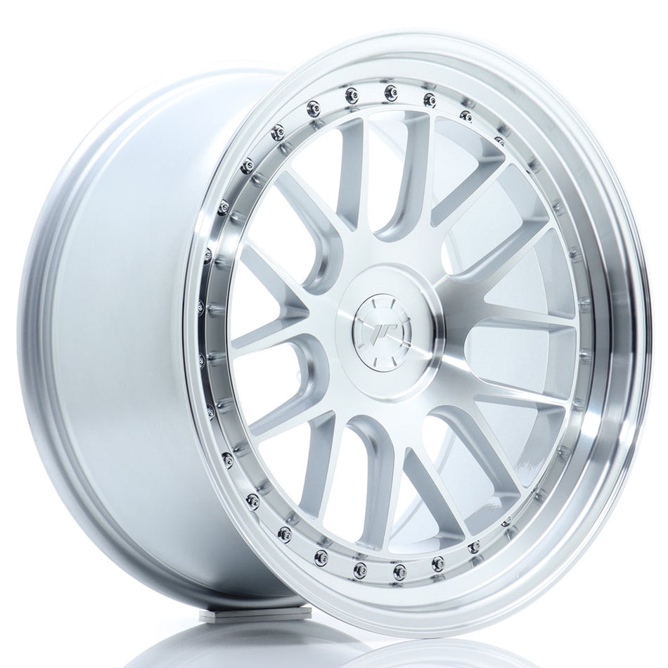 Japan Racing JR Wheels JR40 19x9.5 ET15-30 CUSTOM PCD Silver