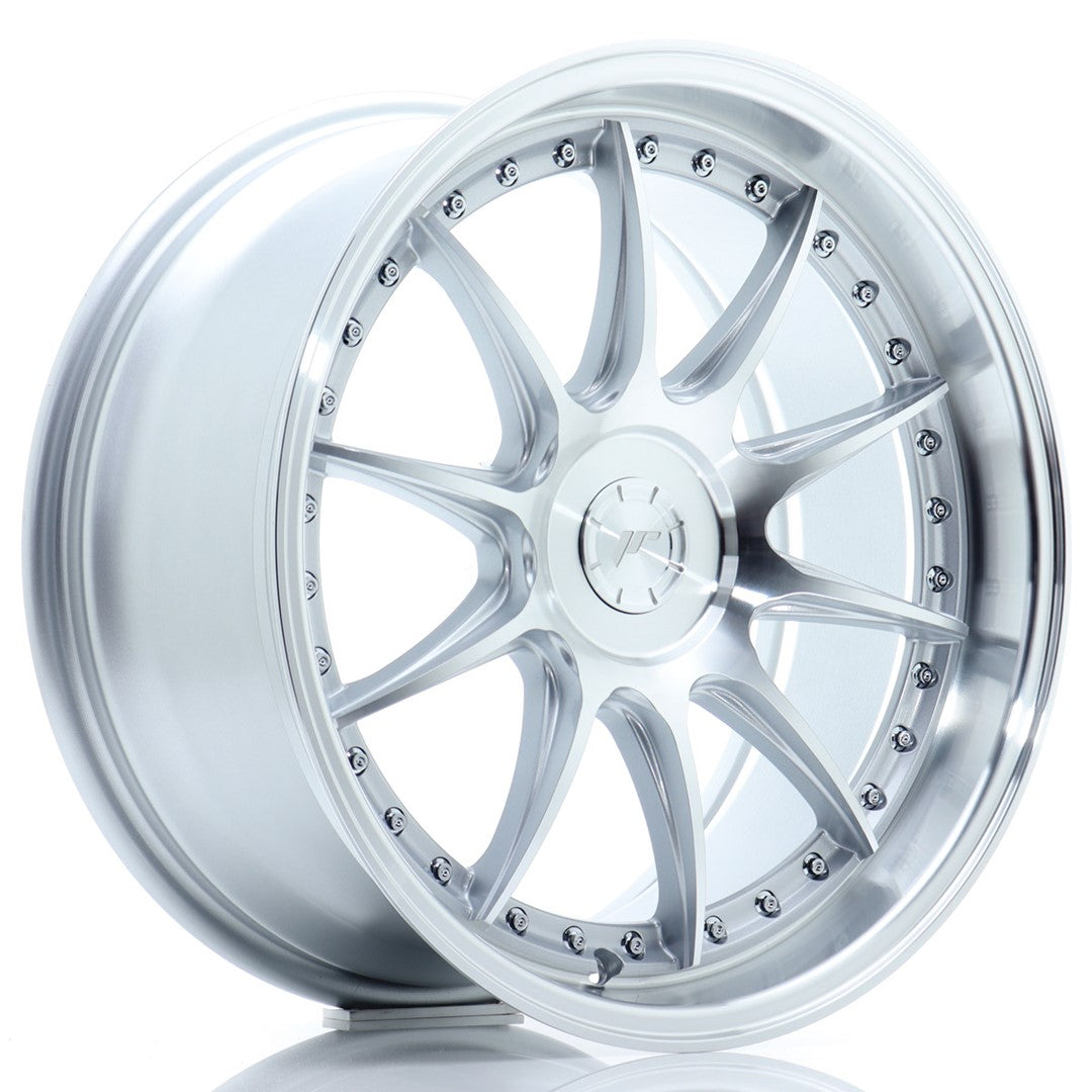 Japan Racing JR Wheels JR41 18x8.5 ET15-35 CUSTOM PCD Silver