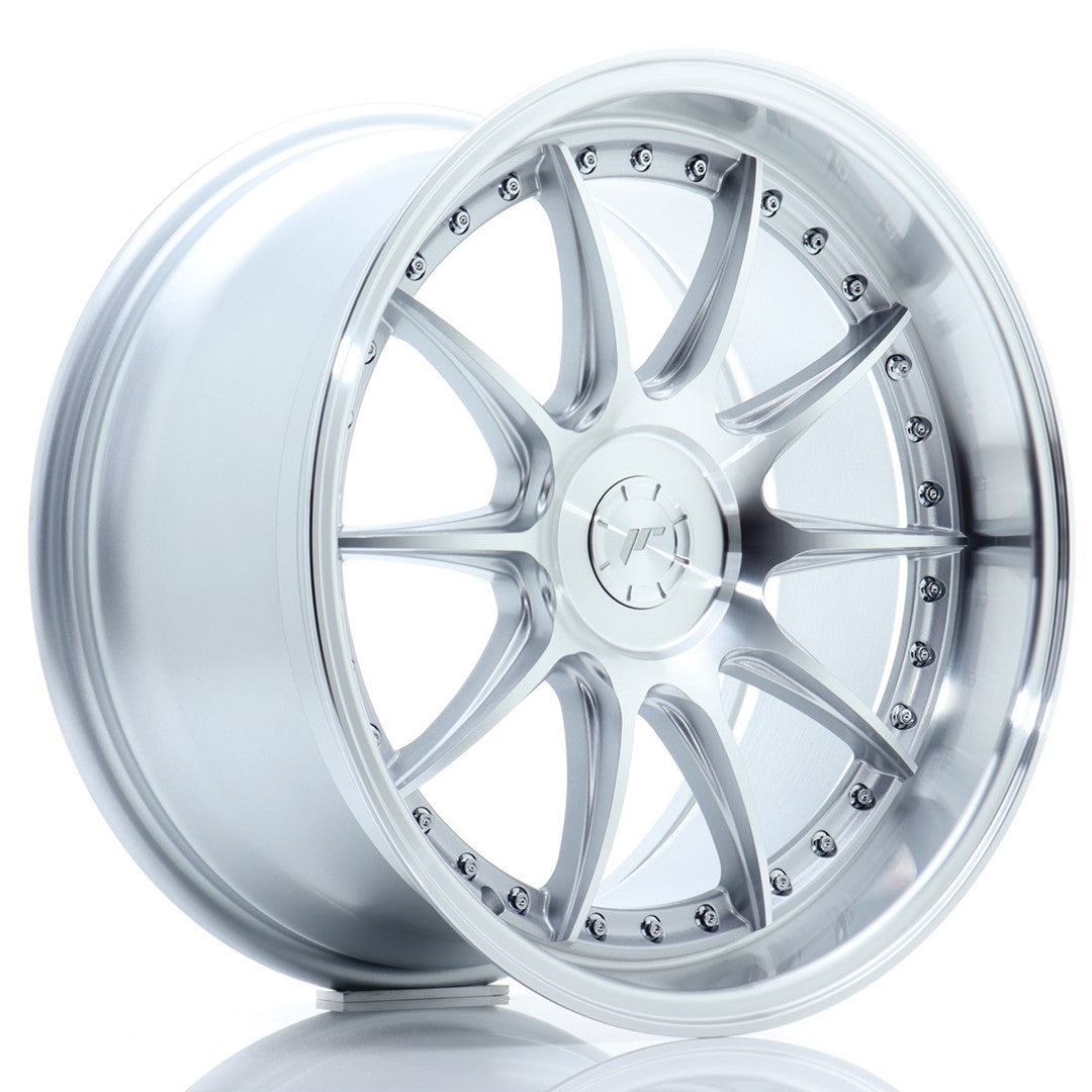 Japan Racing JR Wheels JR41 18x9.5 ET15-35 CUSTOM PCD Silver