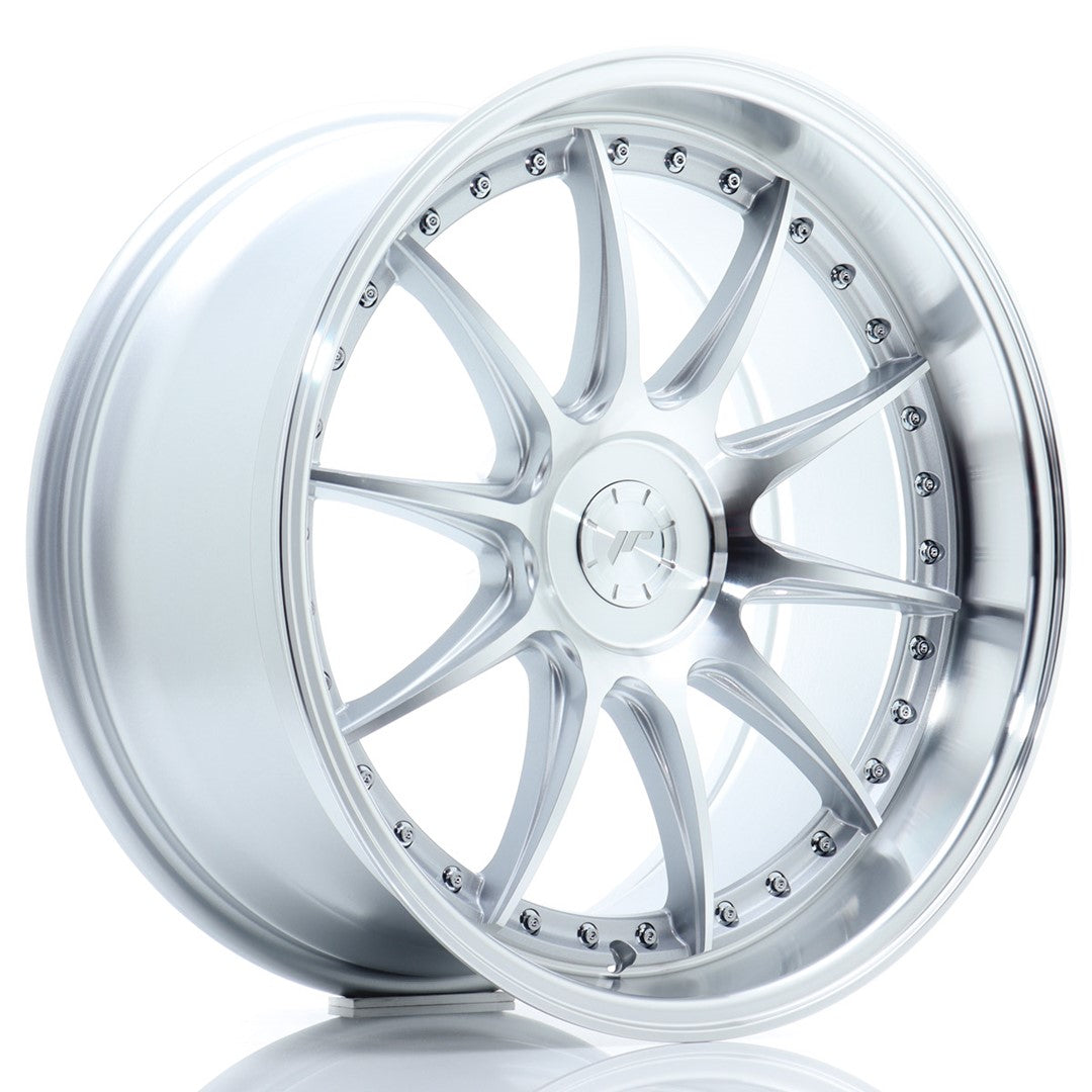 Japan Racing JR Wheels JR41 19x9.5 ET12-22 CUSTOM PCD Silver