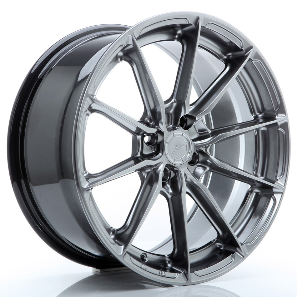 Japan Racing JR Wheels JR37 17x8 ET40 4x100 Hyper Black