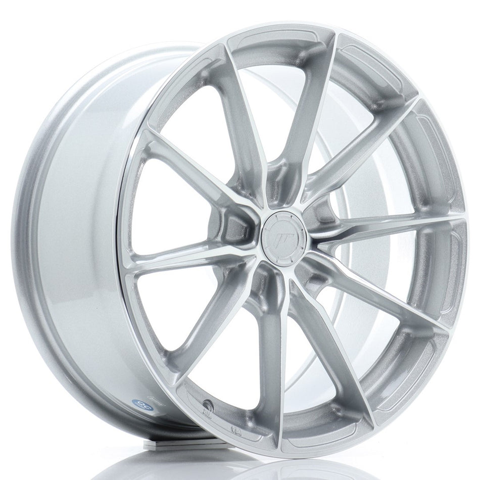 Japan Racing JR Wheels JR37 17x8 ET20-40 CUSTOM PCD Silver