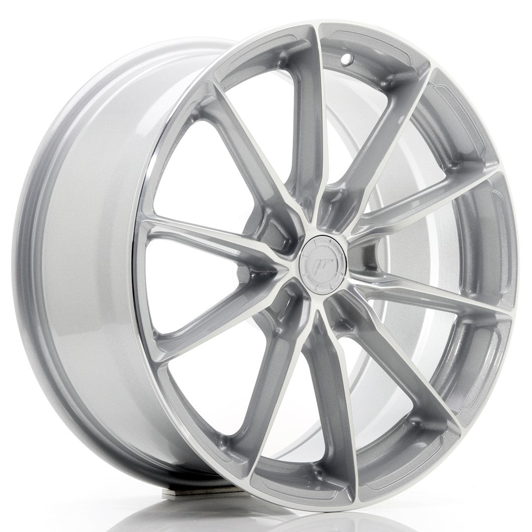 Japan Racing JR Wheels JR37 18x8 ET20-45 CUSTOM PCD Silver