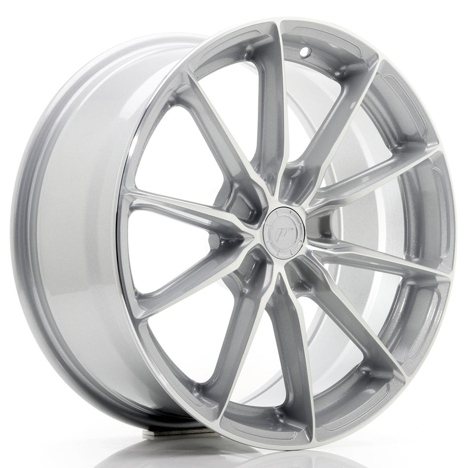 Japan Racing JR Wheels JR37 18x8 ET20-45 CUSTOM PCD Silver