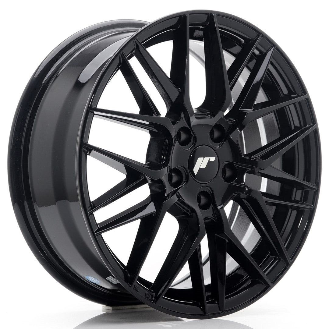 Japan Racing JR Wheels JR28 17x7 ET40 5x114.3 Black