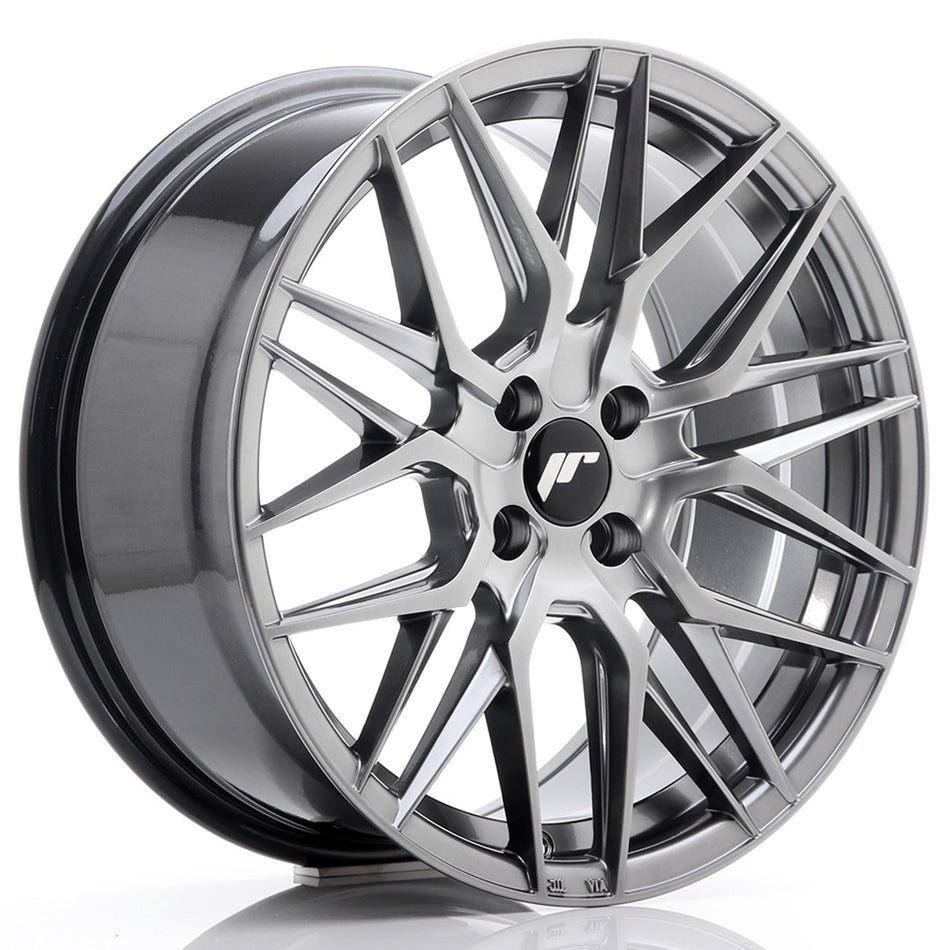Japan Racing JR Wheels JR28 17x8 ET40 4x108 Hyper Black
