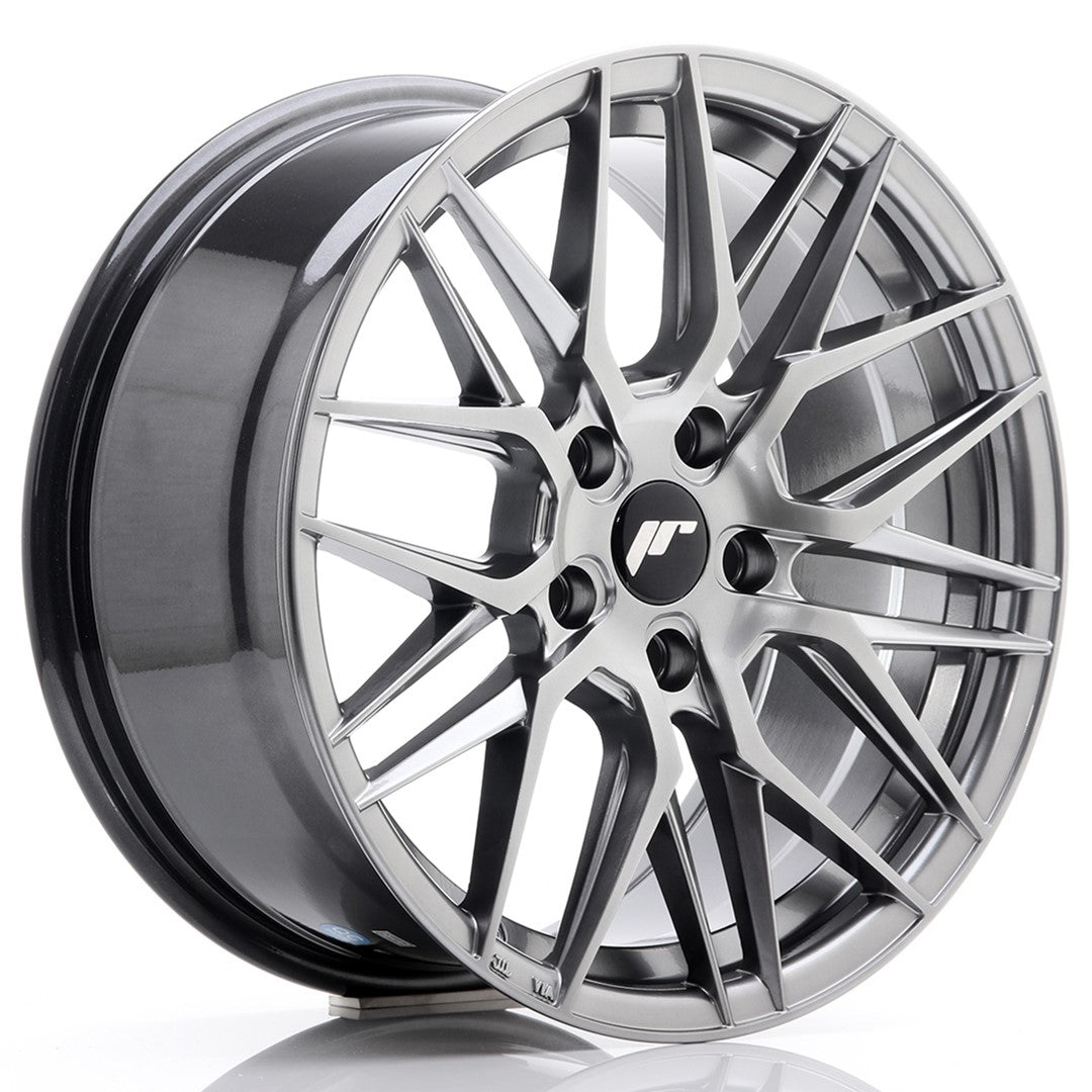Japan Racing JR Wheels JR28 17x8 ET40 5x108 Hyper Black