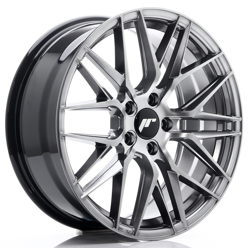 Japan Racing JR Wheels JR28 18x7.5 ET40 5x100 Hyper Black