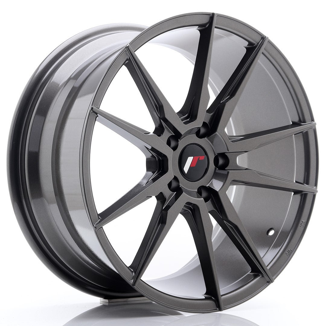 Japan Racing JR Wheels JR21 19x8.5 ET40 5x114.3 Hyper Gray