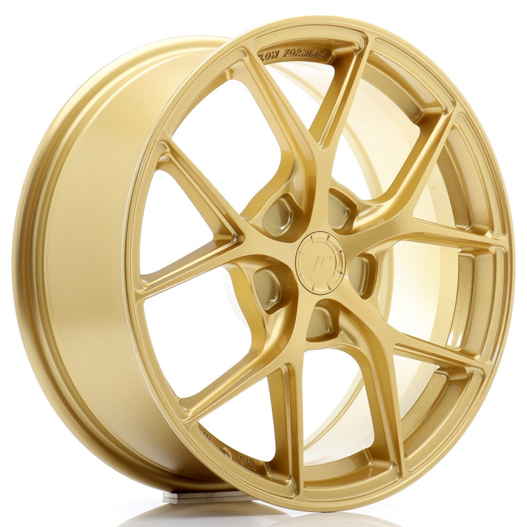 Japan Racing JR Wheels SL-01 17x7 ET20-40 CUSTOM PCD Gold
