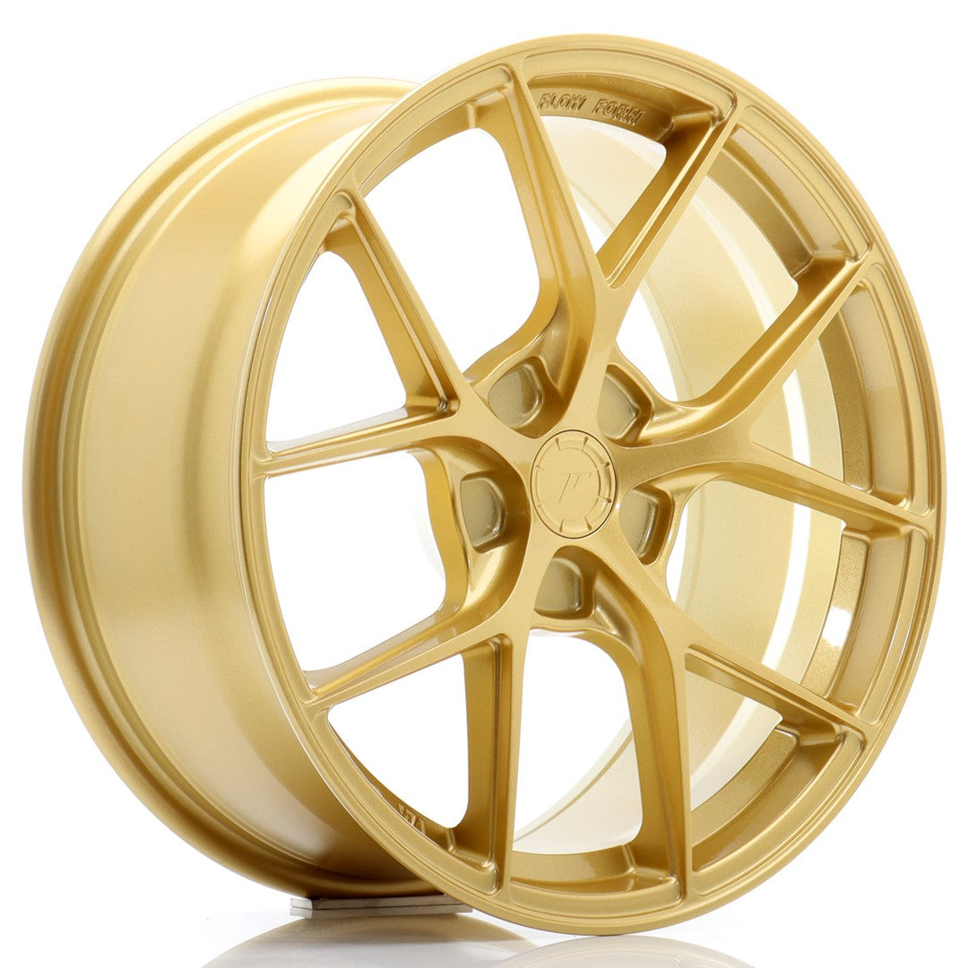 Japan Racing JR Wheels SL-01 18x8.5 ET20-42 CUSTOM PCD Gold