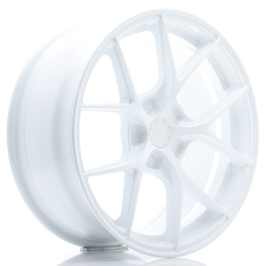 Japan Racing JR Wheels SL-01 18x8.5 ET20-42 CUSTOM PCD White