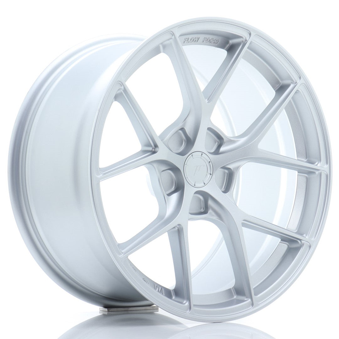 Japan Racing JR Wheels SL-01 18x9.5 ET25-38 CUSTOM PCD Silver